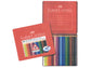 Matite colorate Faber-Castell Colour Grip  assortiti astuccio di metallo da 24 - 112423