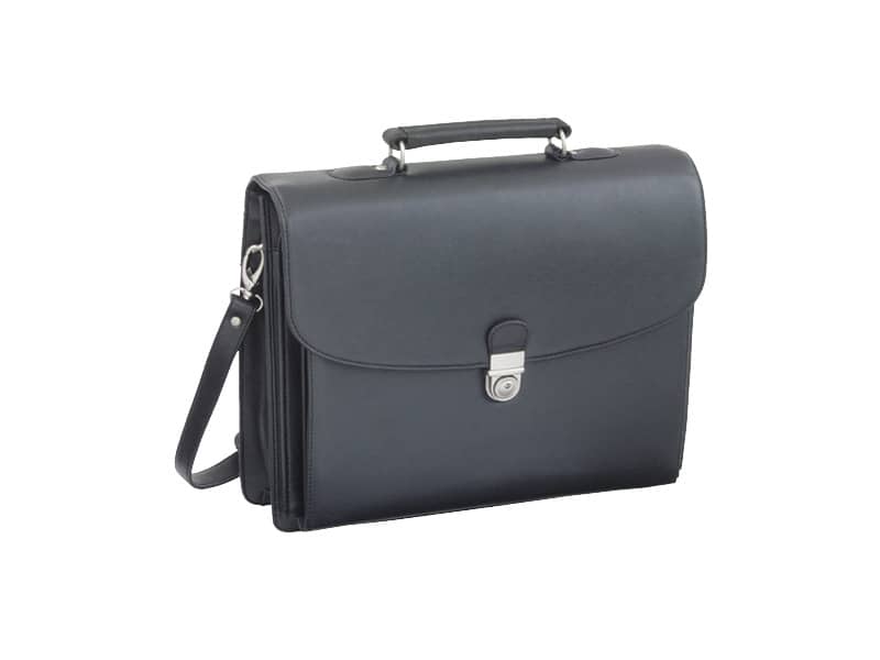 Valigetta ventiquattrore Alassio FORTE in ecopelle 40x15x32 cm nero 92011