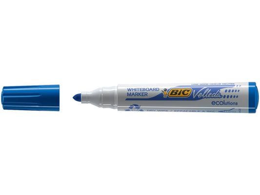 Marcatore per lavagne bianche BIC Velleda 1701 punta conica 1,5 mm blu 904938