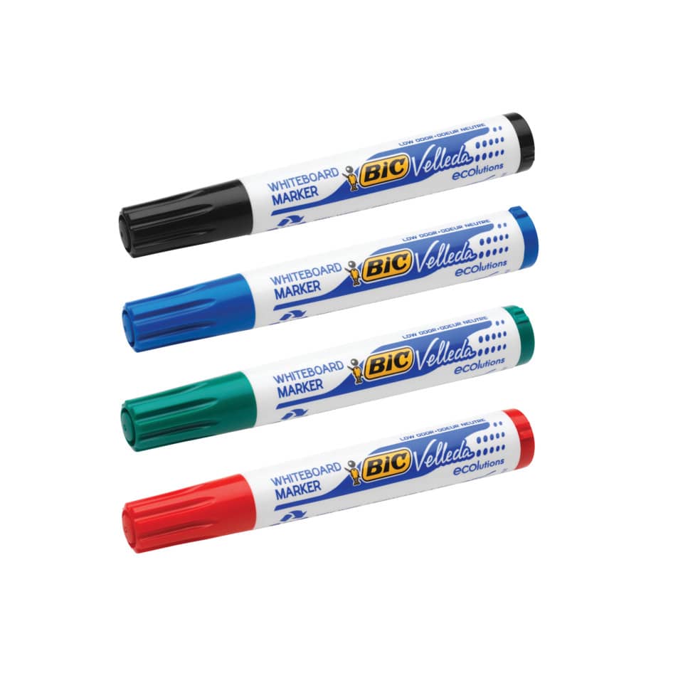 Marcatore per lavagne bianche BIC Velleda 1701 punta conica 1,5 mm blu 904938