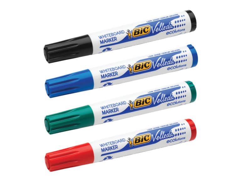 Marcatore per lavagne bianche BIC Velleda 1701 punta conica 1,5 mm blu 904938