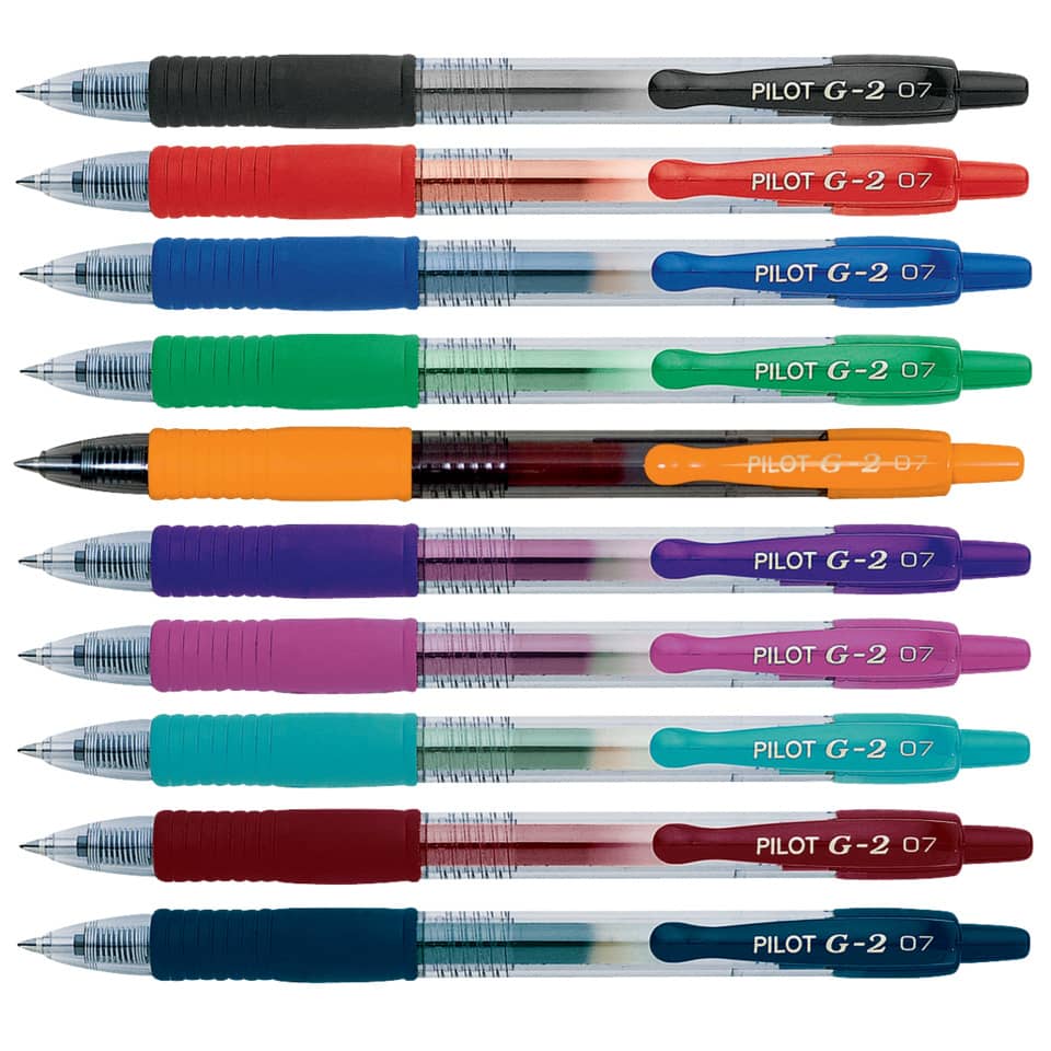 Penna gel a scatto Pilot G-2 0,7 mm blu 001521