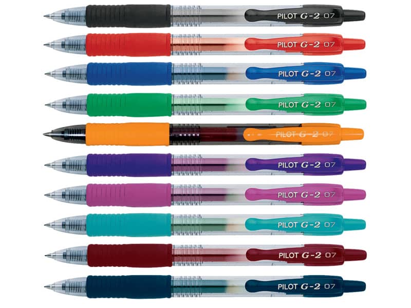 Penna gel a scatto Pilot G-2 0,7 mm blu 001521