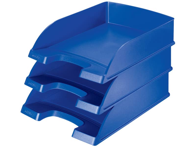 Vaschetta portacorrispondenza Leitz PLUS STANDARD in polistirolo A4 blu 52270235