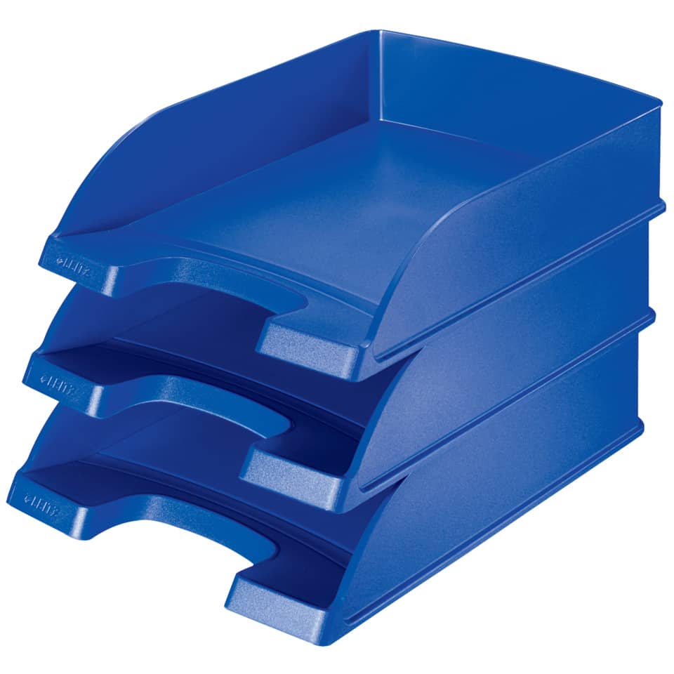 Vaschetta portacorrispondenza Leitz PLUS STANDARD in polistirolo A4 blu 52270235