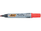 Marcatore permanente BIC Marking 2300 punta scalpello 3,7-5,5 mm rosso 8209243