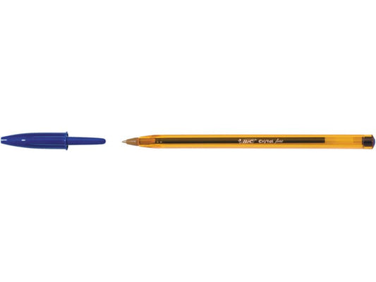 Penna a sfera BIC Cristal Fine 0,8 mm blu 872730