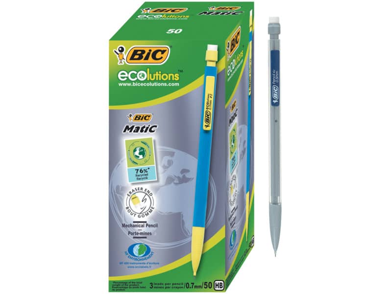 Portamine BIC Matic Ecolutions 0,7 mm HB assortiti 8877191