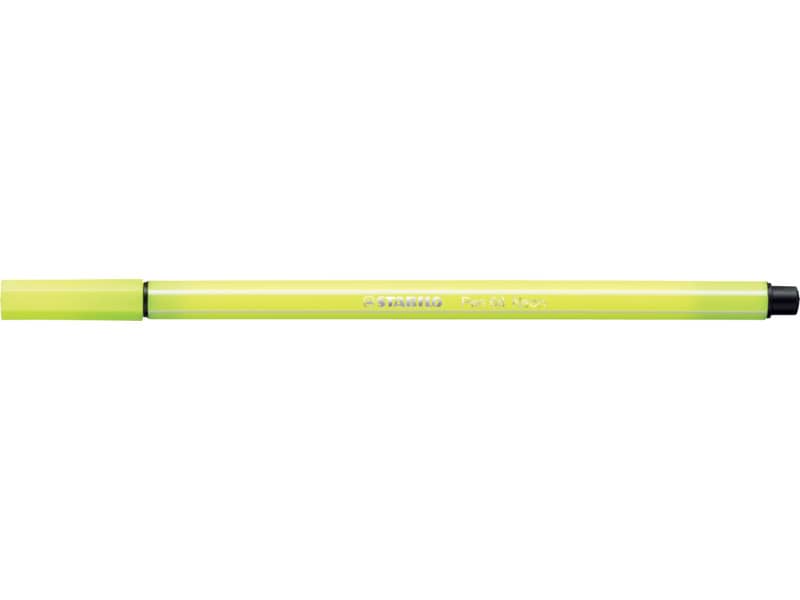 Pennarelli Stabilo Pen 68 1 mm  giallo fluo - 68/024