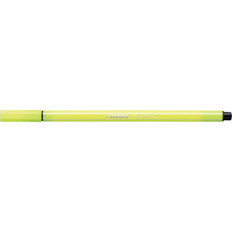 Pennarelli Stabilo Pen 68 1 mm  giallo fluo - 68/024