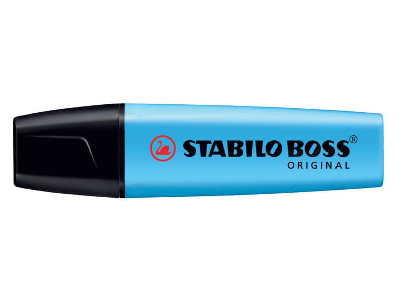 Evidenziatore Stabilo Boss Original 2-5 mm blu 70/31