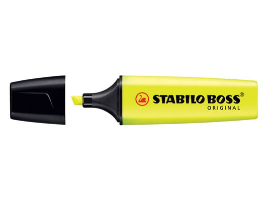 Evidenziatore Stabilo Boss Original 2-5 mm giallo 70/24