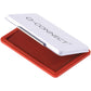 Cuscinetto per timbri Q-Connect 11x7 cm rosso KF25212