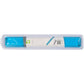 Poggiapolsi da tastiera in gel Q-Connect 49x5,5x2,3 cm blu trasparente KF20088