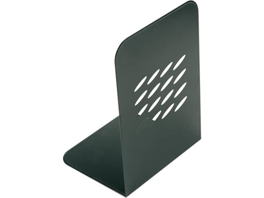 Fermalibri a L Q-Connect 134x190 mm nero Conf. 2 pezzi - KF03900