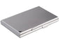 Portabiglietti da visita Durable BUSINESS CARD BOX DUO alluminio argento metallizz. fino a 10 biglietti - 243323