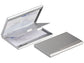 Portabiglietti da visita Durable BUSINESS CARD BOX DUO alluminio argento metallizz. fino a 10 biglietti - 243323