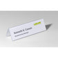 Portanomi DURABLE da tavolo polietilene trasparente inserto 61/122 x 210 mm conf. 25 - 805219