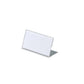 Portanomi a L DURABLE da tavolo acrilico trasparente inserto 52x100mm conf. 10 - 805519