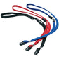 Cordoncino per portabadge DURABLE tessuto nero 10mm x 44cm  conf. 10 - 811901