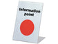 Espositore da tavolo DURABLE portastampati acrilico A5 trasparente - 859719
