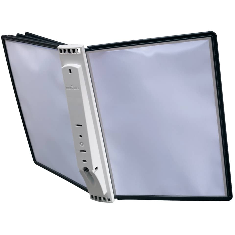 Leggio da parete DURABLE SHERPA® WALL 5 pannelli A4 ABS nero 581001