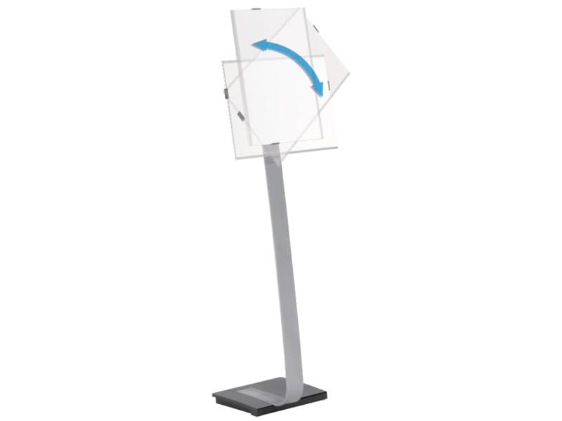 Espositore da terra DURABLE INFO SIGN A3  argento metallizzato - 481323