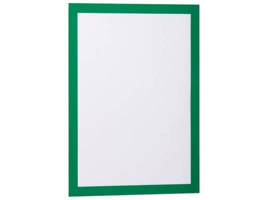 Cornici con pannello magnetico DURABLE DURAFRAME® A4 verde 236x323mm conf. 2 - 487205