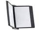 Leggio da parete DURABLE SHERPA® STYLE WALL 10 pannelli A4 nero 585401