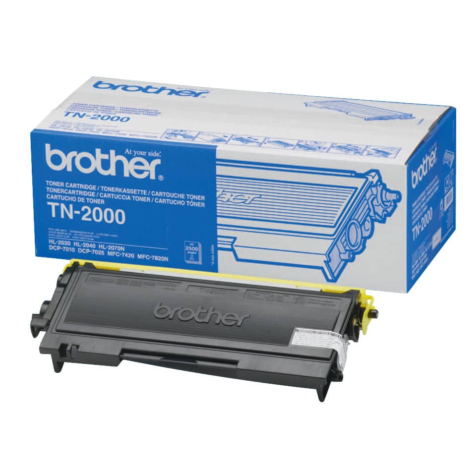 Toner 2000 Brother nero  TN-2000