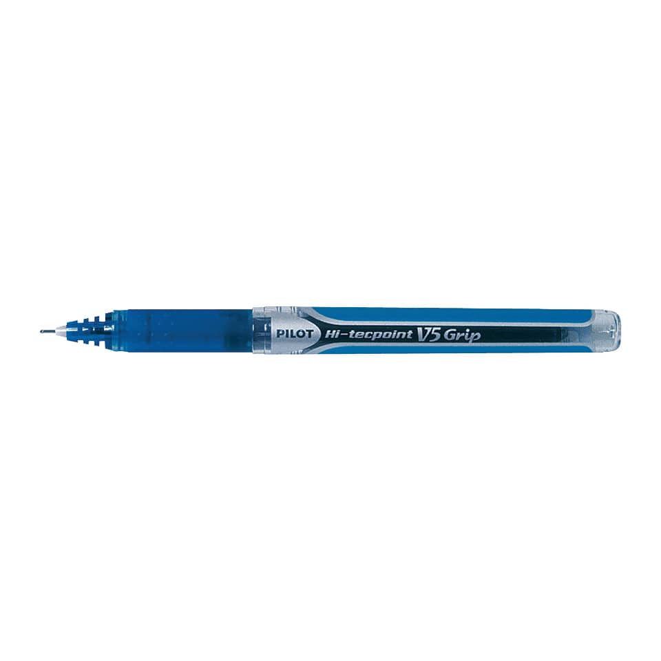 Penne a sfera con cappuccio Pilot Hi-Tecpoint V5 Grip 0,5 mm blu 6731