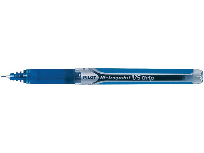 Penne a sfera con cappuccio Pilot Hi-Tecpoint V5 Grip 0,5 mm blu 6731