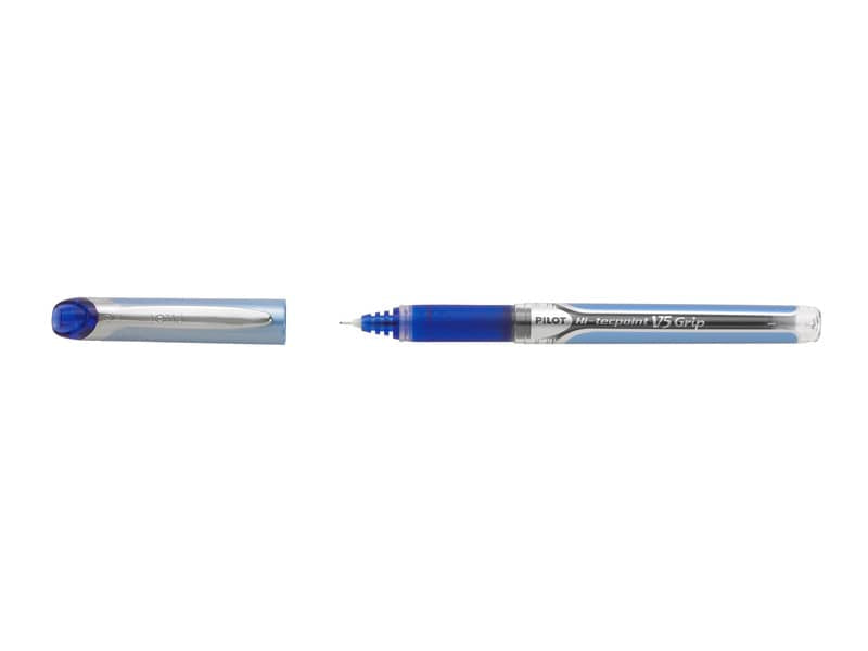 Penne a sfera con cappuccio Pilot Hi-Tecpoint V5 Grip 0,5 mm blu 6731