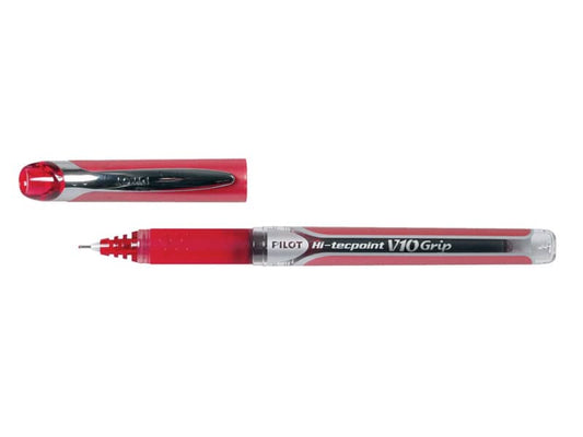 Roller a inchiostro liquido Pilot HI-TECPOINT V10 grip 1 mm rosso 006747
