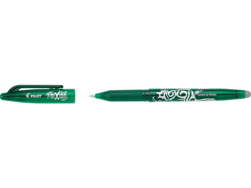 Penna a sfera cancellabile Pilot Frixion Ball punta 0,7 mm verde 006663