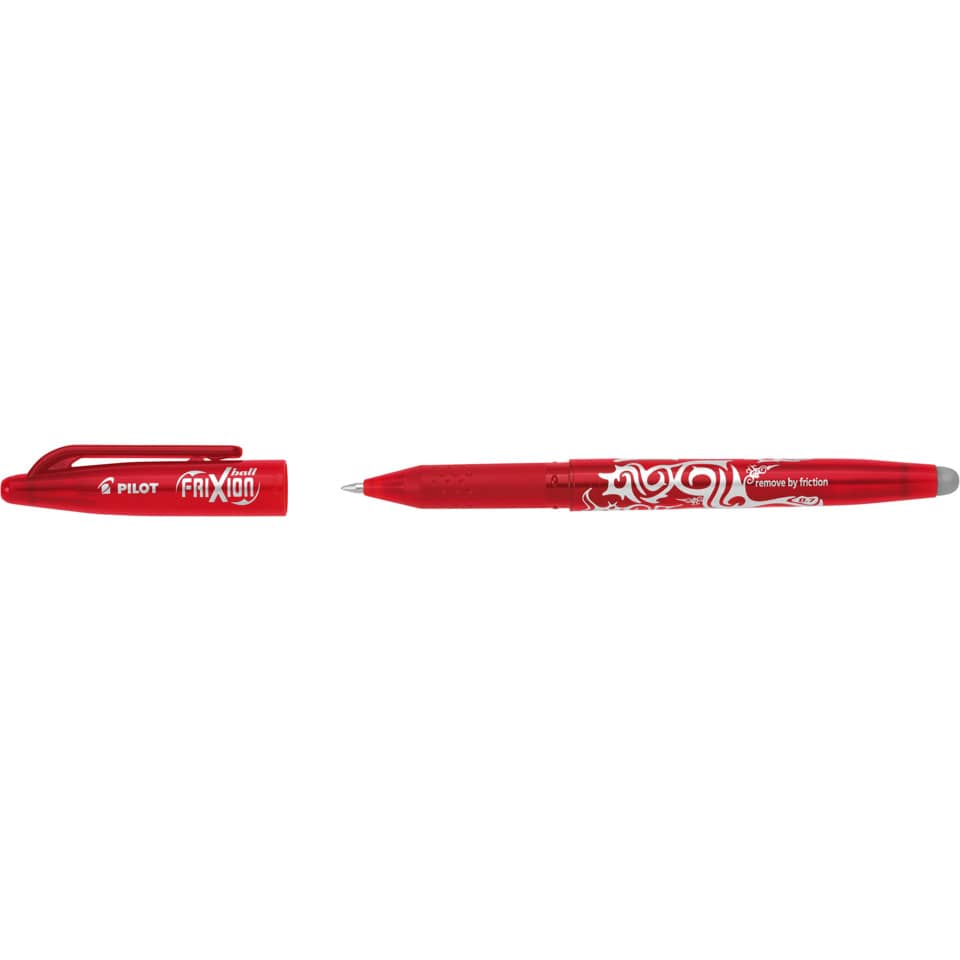 Penna a sfera cancellabile Pilot Frixion Ball punta 0,7 mm rosso 006662