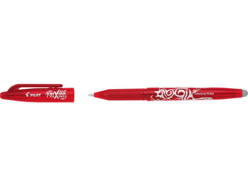 Penna a sfera cancellabile Pilot Frixion Ball punta 0,7 mm rosso 006662