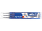Refill sfera Pilot Frixion Point Clicker  0,5 mm blu set da 3 - 006421