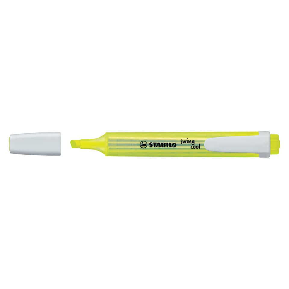 Evidenziatore Stabilo Swing® Cool Fluo 1-4 mm - giallo giallo - 275/24