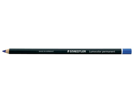 Matita vetrografica Staedtler Lumocolor Permanent Glasochrom 108 20 blu 108 20-3