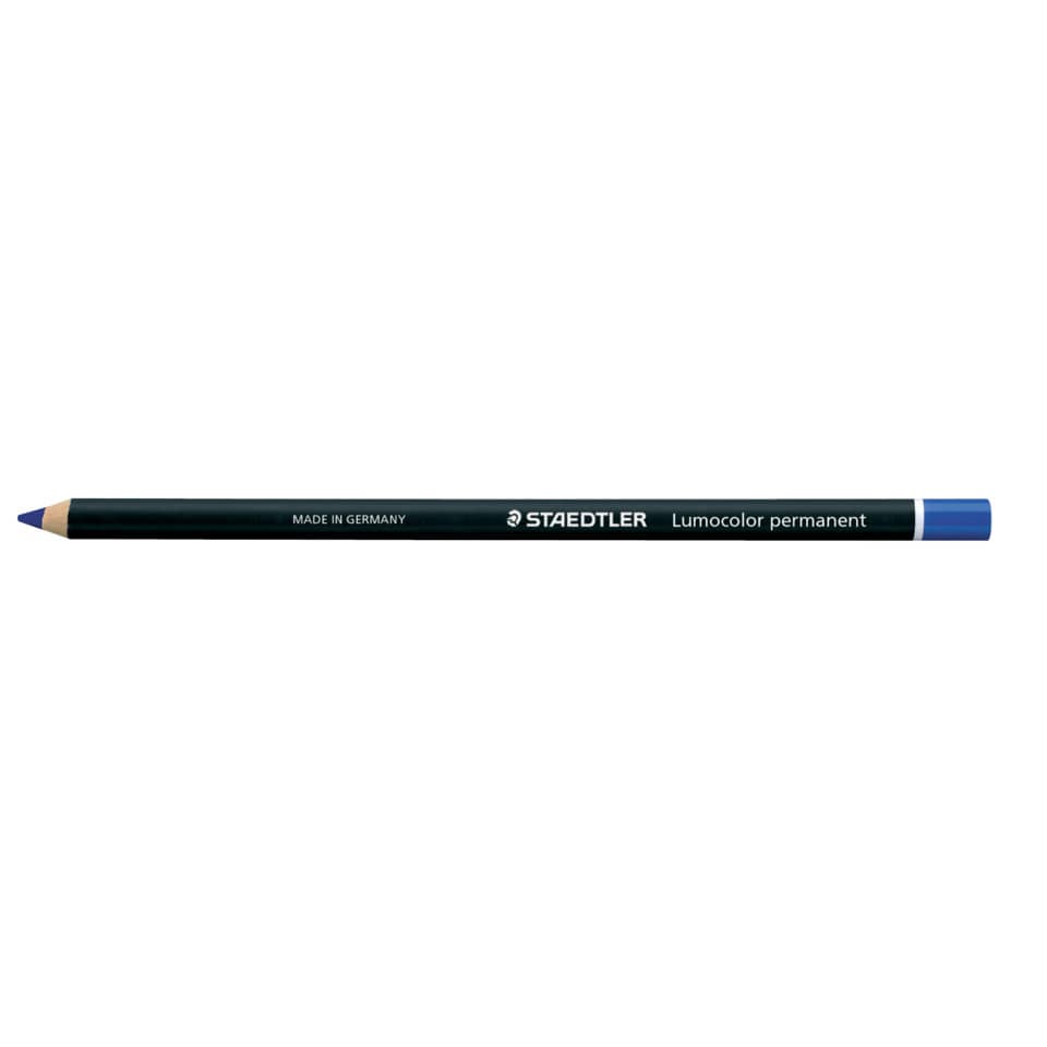 Matita vetrografica Staedtler Lumocolor Permanent Glasochrom 108 20 blu 108 20-3
