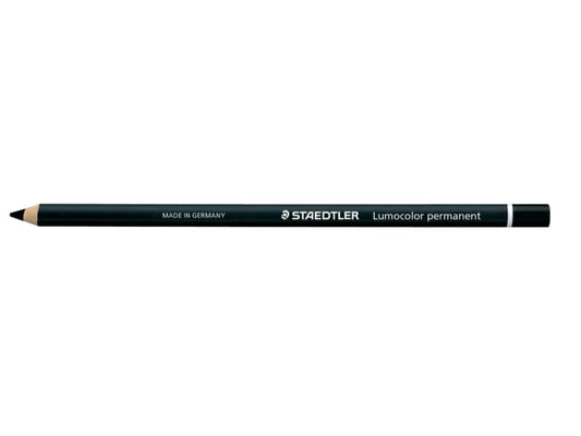 Matita vetrografica Staedtler Lumocolor Permanent Glasochrom 108 20 nero 108 20-9