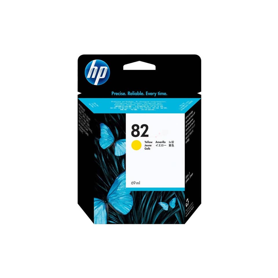 Cartuccia inkjet 82 HP giallo  C4913A