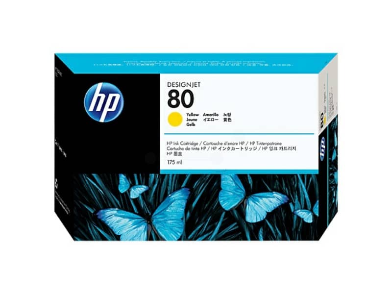 Cartuccia inkjet 80 HP giallo standard C4873A