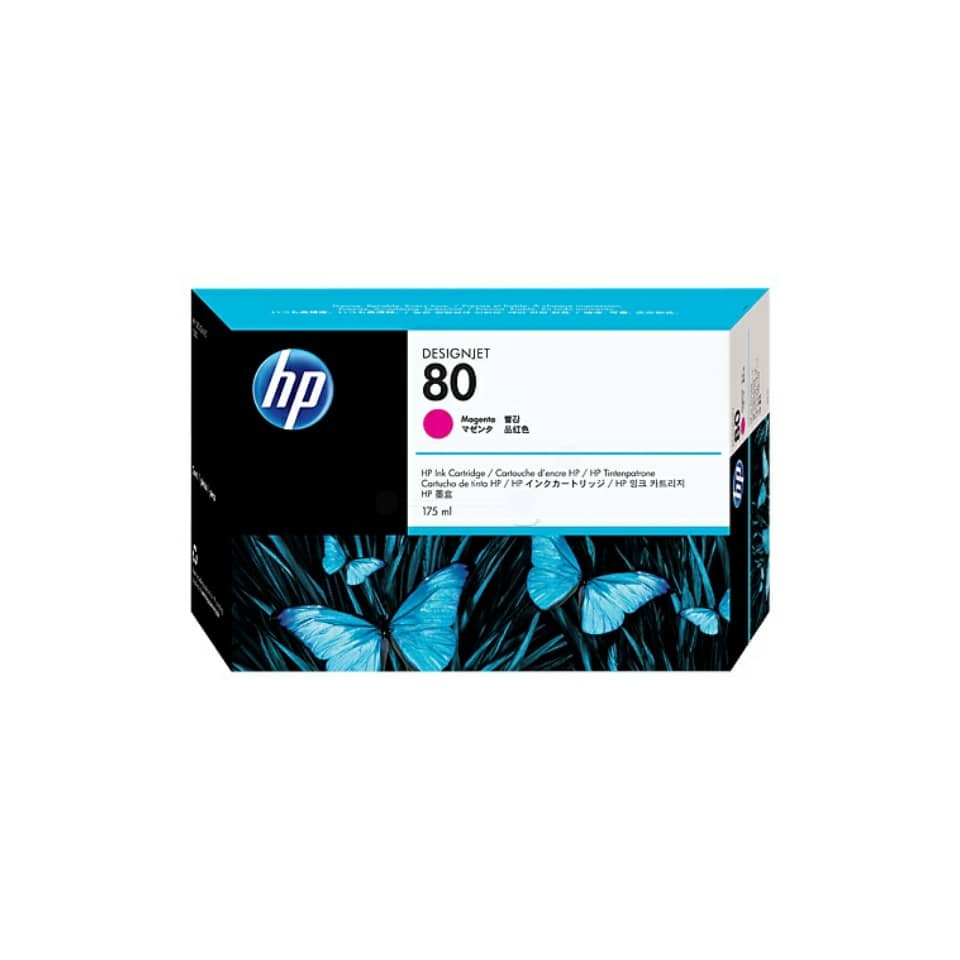 Cartuccia inkjet 80 HP magenta standard C4874A