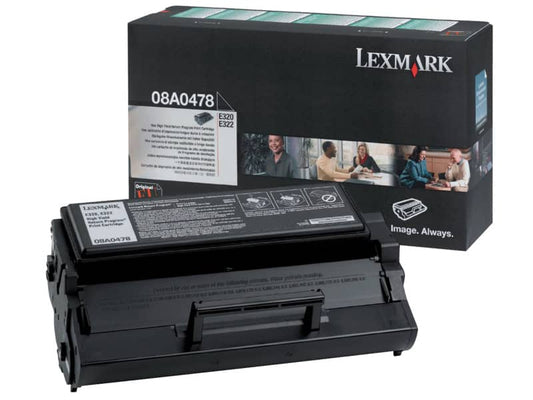 Toner alta resa return program Lexmark nero 08A0478