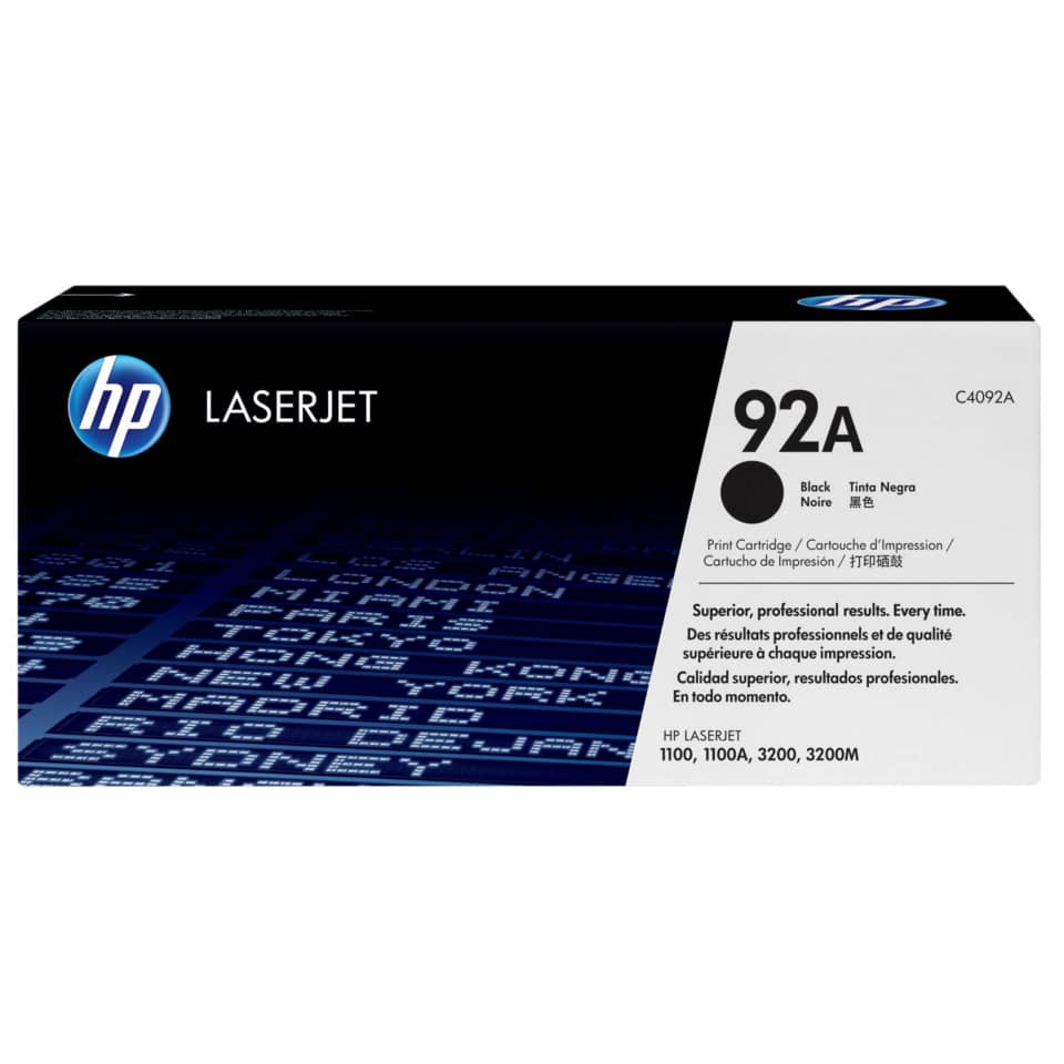 Toner 92A HP nero  C4092A