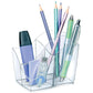 Organizer Ellypse CEP in polistirolo con 4 scomparti trasparente 11,8x8,9x9,8 cm 1003400111