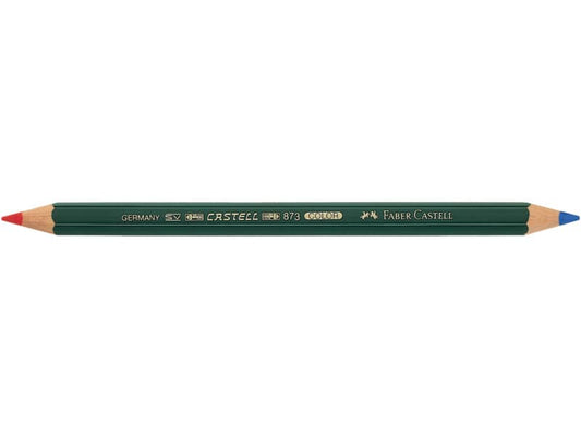 Matita bicolore Faber-Castell CASTELL Color 873 rossa e blu 117500