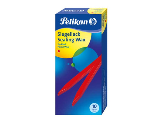 Ceralacca rossa Pelikan 60/10 per pacchi Conf. 10 pezzi - 361220